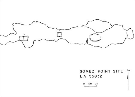 Gomez Point Pueblito Map
