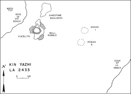 Kin Yazhi Pueblito Map
