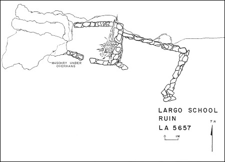 Largo School Pueblito Map