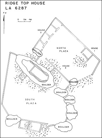 Ridge Top House Pueblito Map