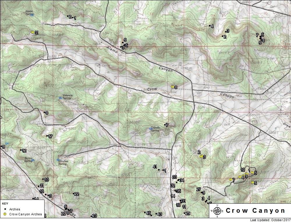 Crow CanyonMap