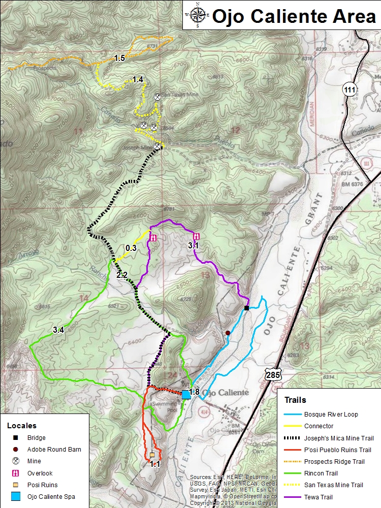 Ojo Caliente Area