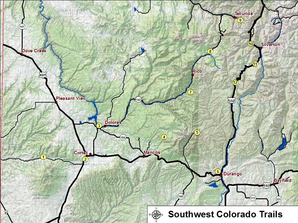 SW Colorado Trails
