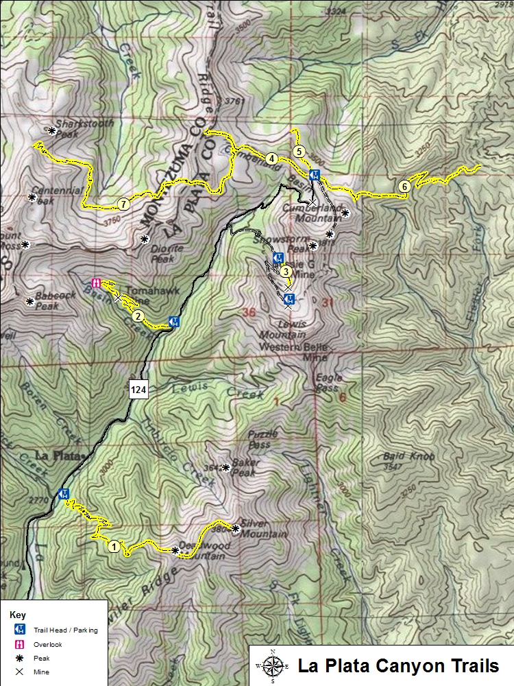 La Plata Canyon Trails