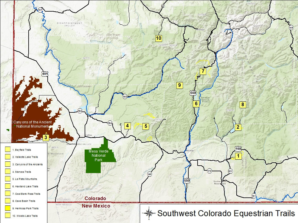 Southwest Colorado EquestrianTrails