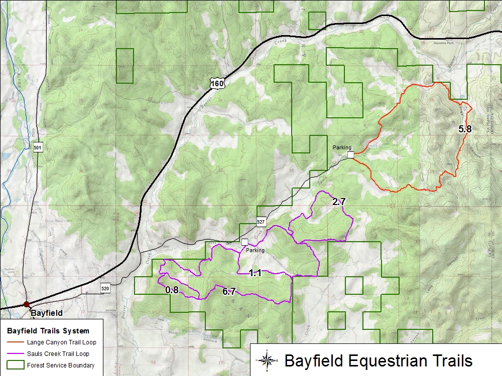 Bayfield Map