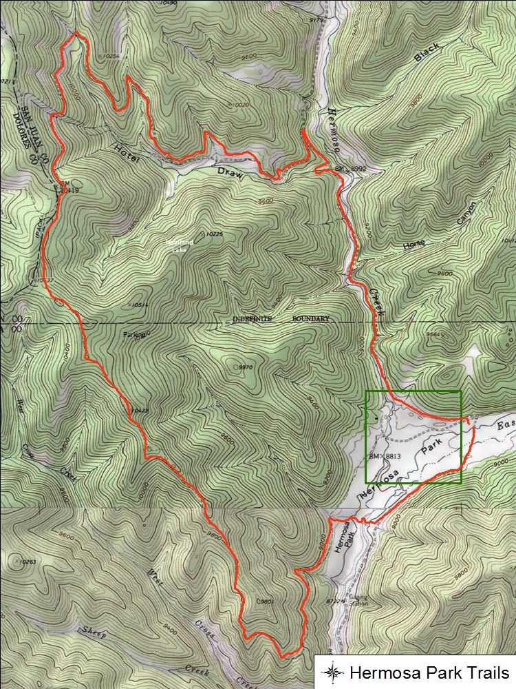 Hermosa Park Map