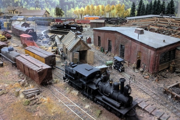 Ridgway Railroad Museum: Diorama