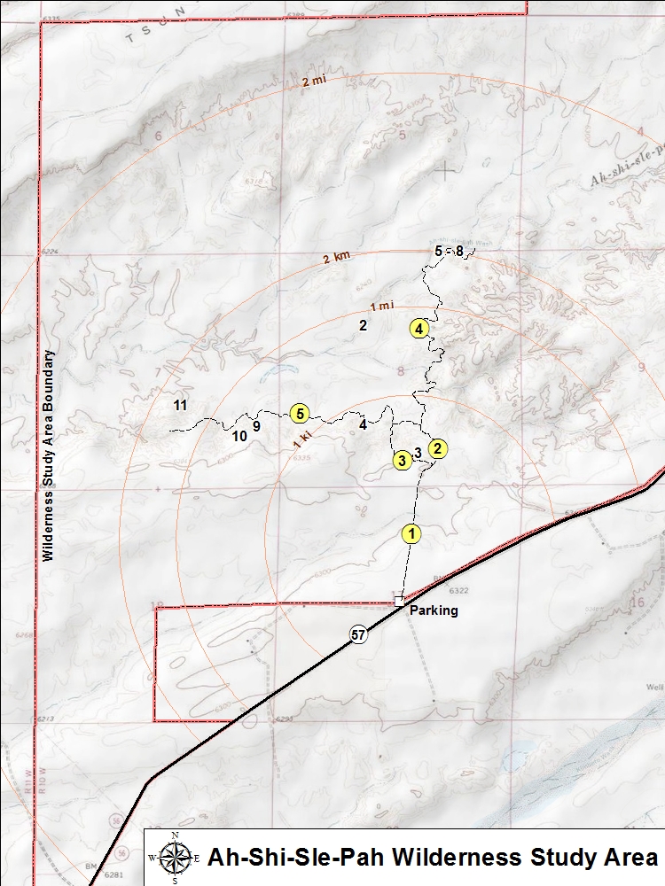 Alien Run Trails Map