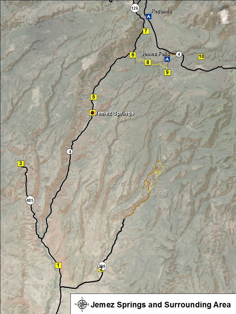 Jemez Springs Area