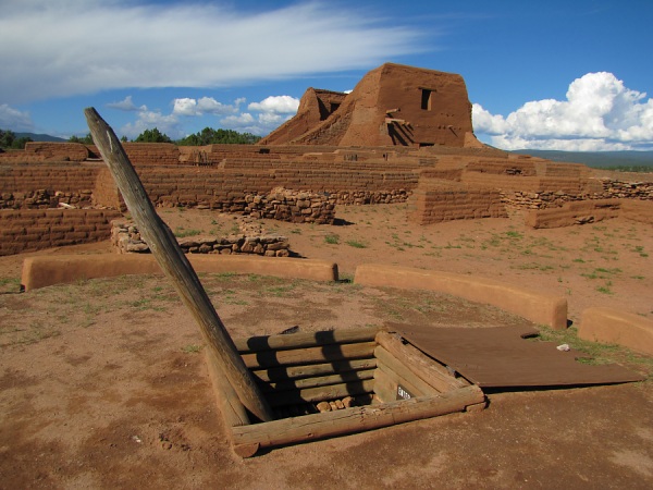 Pueblo and Church