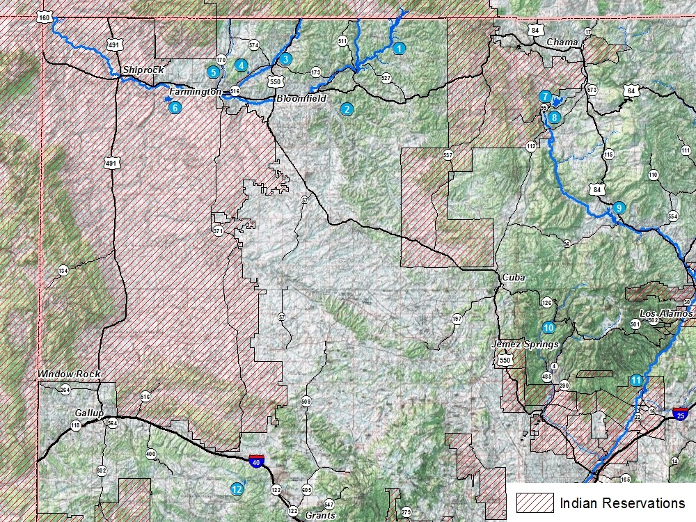 Northwest New Mexico Lakes