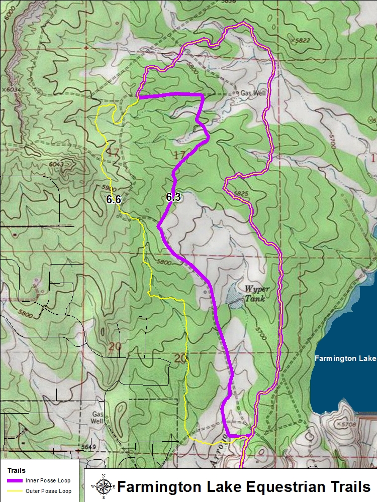 Farmington Lake Map