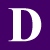 Letter D